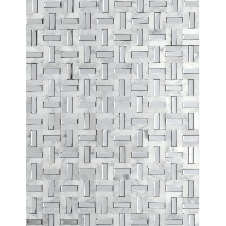 LINK WHITE&SLV PATTERN MO/1217