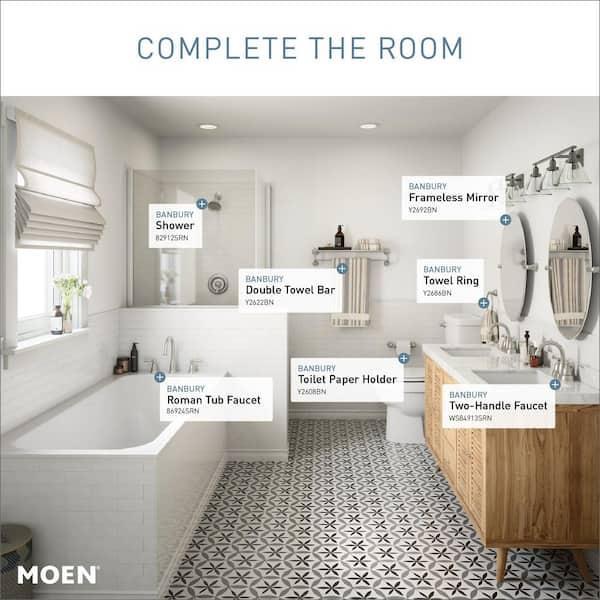 MOEN Banbury Single Handle 1-Spray Tub and Shower Faucet 1.75 GPM in Spot Resist Brushed Nickel (Valve Included) 82910SRN - bl0ewbsqfnmc0ynbhwvq@2x.jpg