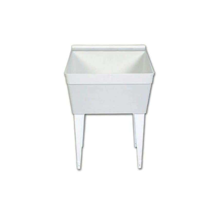 Utility Sink, 1 Basin, Floor Mount, Plastic, White - bmaauwop0fvndniufkgb@2x.jpg