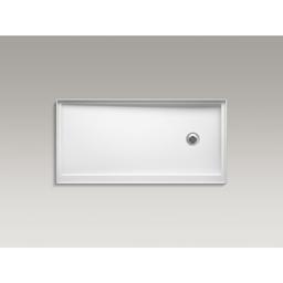 Rely 60" x 30" Rectangular Shower Base with Single Threshold and Right Drain - bmjkyqixrsmb5iu4aas4@2x.jpg