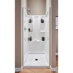 Foundations Single-Handle 1-Spray Shower Faucet in Chrome (Valve Included) - bn45rodzgxe18kkdkblw@2x.jpg