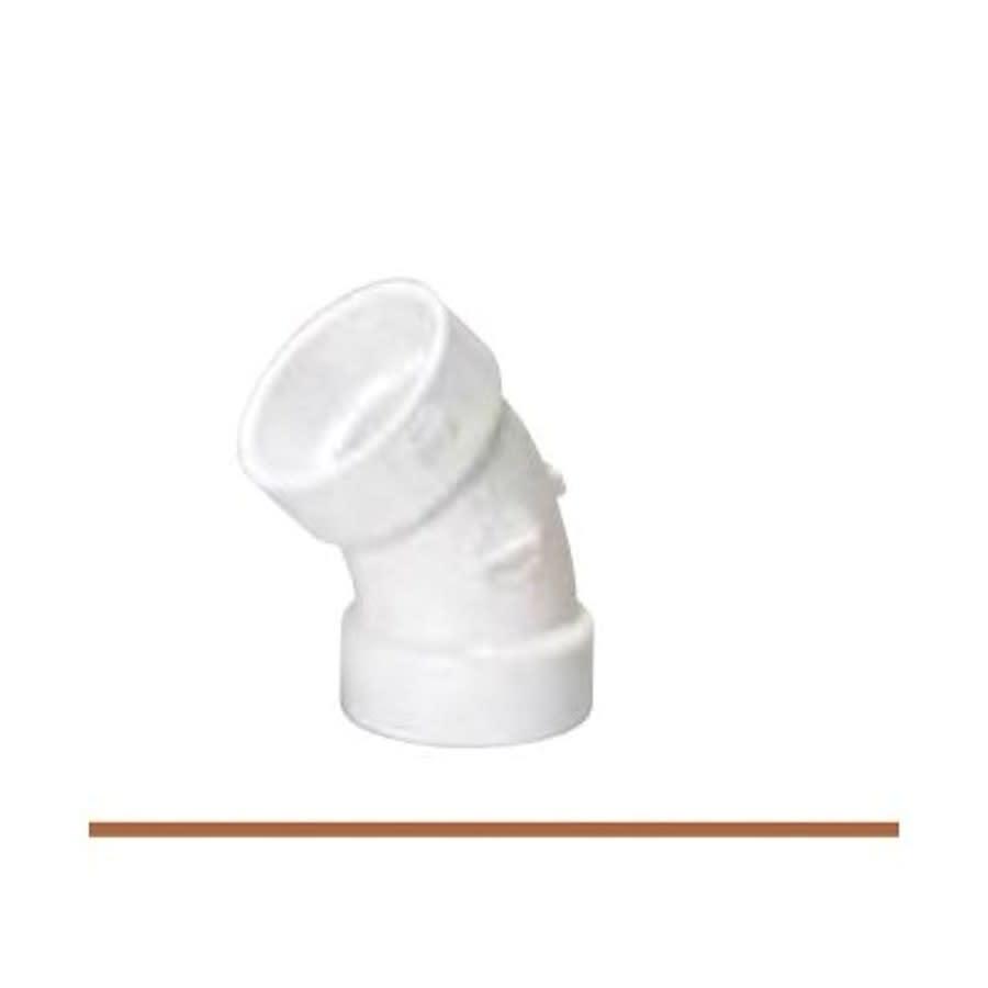 45 deg Elbow, 1-1/2 in, Hub, DWV, PVC - bo0rvcilmdsfxrlljqw8@2x.jpg