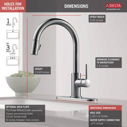 Trinsic Pull-Down Kitchen Faucet with Magnetic Docking Spray Head - Includes Lifetime Warranty - bodfhi3h93ne8wv6ssxs_x500.jpg