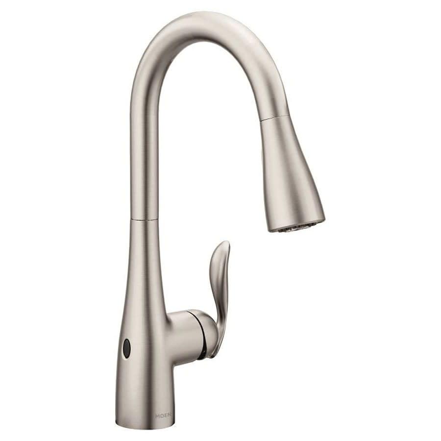 Arbor™ Kitchen Touchless Faucet, Deck Mount, ADA, 1 Lever Handle, 1 or 3-Hole, Spot Resist Stainless - bpts89h13alwhnzans1f@2x.jpg