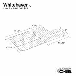 Whitehaven Stainless Steel Right and Left Bottom Sink Racks with Hole for Drain - bq7idqnzywknw3yppqda_x500.jpg