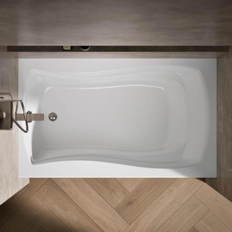 Mariposa Collection 60" Three Wall Alcove Soaking Bath Tub with Left Hand Drain, Apron, Tile Flange and Textured Bottom - bqayyrsgumfeel3yx6td@2x.jpg