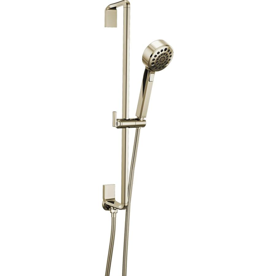 Levoir 1.75 GPM Multi Function Hand Shower Package with H2Okinetic Technology - Includes Hose, Holder and Slide Bar with Built-In Wall Supply - brizo-88798-pn-1504481@2x.jpg