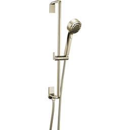 Levoir 1.75 GPM Multi Function Hand Shower Package with H2Okinetic Technology - Includes Hose, Holder and Slide Bar with Built-In Wall Supply - brizo-88798-pn-1504481@2x.jpg