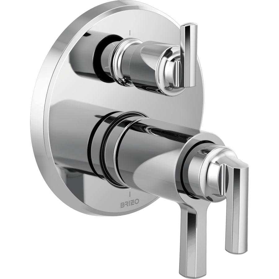 Levoir Thermostatic Valve Trim with Integrated Volume Control and 3 Function Diverter for Two Shower Applications - Less Rough-In - brizo-t75598-pc-1504481@2x.jpg