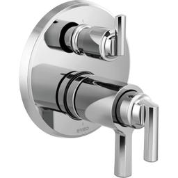 Levoir Thermostatic Valve Trim with Integrated Volume Control and 3 Function Diverter for Two Shower Applications - Less Rough-In - brizo-t75598-pc-1504481@2x.jpg