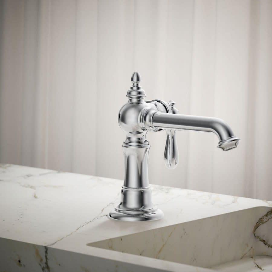 Artifacts 1.2 GPM Single Hole Bathroom Faucet with Pop-Up Drain Assembly - bron1gboci7tcli1b6sh@2x.jpg