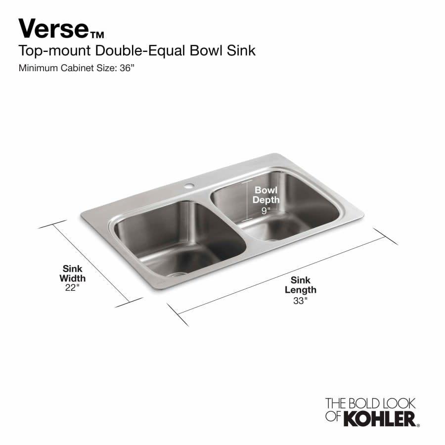 Verse 33" Double Basin Drop In Stainless Steel Kitchen Sink With Three Faucet Holes - bruoeow0tdqwlh3i3n73@2x.jpg