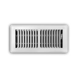 Floor Supply Register, 6 x 10 in, Multi Shutter Damper, Steel, White - bsncysetycklgcjhuofx@2x.jpg