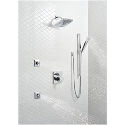 Universal Showering 7-5/8" Square 1.75 GPM Shower Head Full Spray Pattern with Touch Clean and H2Okinetic Technology - bsomq3hz8jfr6zhwoglr@2x.jpg