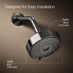 Purist 1.75 GPM Multi Function Shower Head with MasterClean and Katalyst Air-Induction Spray Technology - btrny38dsq4y8vnugaia@2x.jpg
