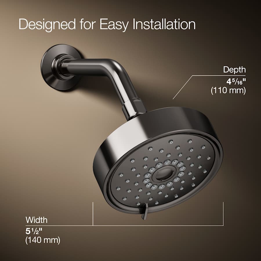 Purist 1.75 GPM Multi Function Shower Head with MasterClean and Katalyst Air-Induction Spray Technology - btrny38dsq4y8vnugaia@2x.jpg