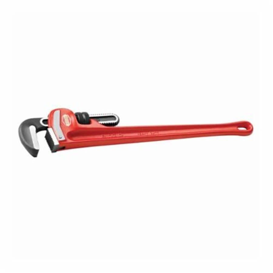 Heavy Duty Straight Pipe Wrench, 5 in Pipe, 36 in OAL, Floating Forged Hook Jaw, Ductile Iron Handle, Knurled Nut Adjustment, Red - buhnnl1bforja9oazoax@2x.jpg