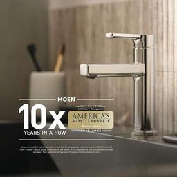 MOEN Banbury Single Handle 1-Spray Tub and Shower Faucet 1.75 GPM in Spot Resist Brushed Nickel (Valve Included) 82910SRN - bvemcccmq5m7atd9lqfj@2x.jpg