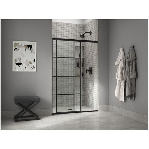 Elate 70-1/2" High x 53-5/8" Wide Sliding Framed Shower Door with Clear Decorative Grid Glass - bvkdzkcid7aaeum3gyxt_x500.jpg