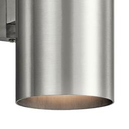 Cylinder 2 Light 12" Tall Outdoor Wall Sconce - bvn9cccnynezpchgmlty@2x.jpg