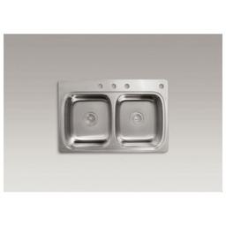 Verse 33" Double Basin Drop In Stainless Steel Kitchen Sink With Four Faucet Holes - bvrax07ttkym16htdov5@2x.jpg