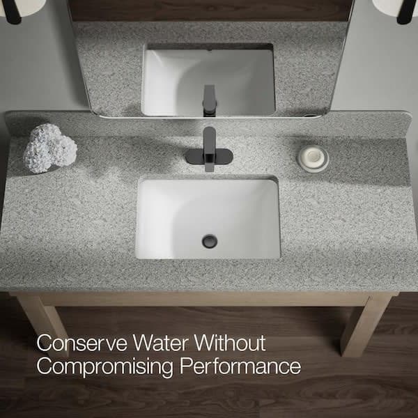 KOHLER Hint Single Hole 1.2 GPM Single-Handle Bathroom Sink Faucet in Matte Black 97061-4-BL - bvxxha1ttip08ptzuvcd@2x.jpg