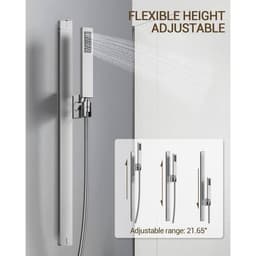 YAWWALK Thermostatic 15-Spray Ceiling Mount 23 x 15 in. Rectangle LED Mood Lighting Shower System with Valve in Brushed Nickel CR1-S025-NI-1 - bwas8ipn8wkjpjkhwdmz@2x.jpg