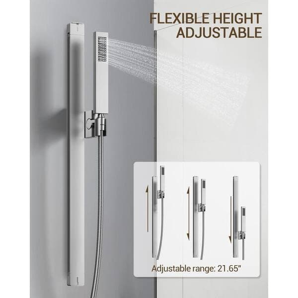 YAWWALK Thermostatic 15-Spray Ceiling Mount 23 x 15 in. Rectangle LED Mood Lighting Shower System with Valve in Brushed Nickel CR1-S025-NI-1 - bwas8ipn8wkjpjkhwdmz@2x.jpg