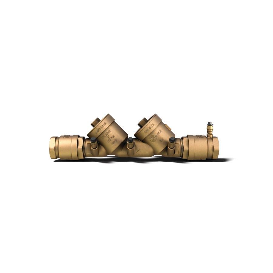 950XLT2 Double Check Backflow Preventer, 2 in, FNPT, Bronze