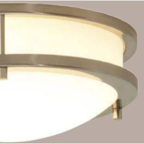 Hampton Bay Flaxmere 12 in. Brushed Nickel Dimmable LED Integrated Flush Mount with Frosted White Glass Shade - bxkk1ptxxrj0ou7jctbn@2x.jpg