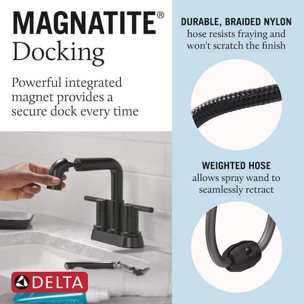 Delta Nicoli 4 in. Centerset Double Handle Pull-Down Spout Bathroom Faucet in Matte Black 25849LF-BLPD - byzvbyxf7qmbeyoivxfb@2x.jpg
