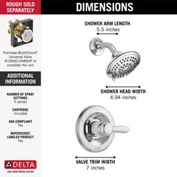 Lahara Monitor 14 Series Single Function Pressure Balanced Shower Only - Less Rough-In Valve - c0ybufze4xod2bysp4h9_x500.jpg
