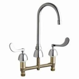 Kitchen Faucet, Deck Mount, ADA, 2 Blade Handle, 3-Hole, Polished Chrome - c7nwomfnarpwipu90kfs@2x.jpg