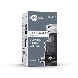 Badger 5, 1/2 HP Continuous Feed Kitchen Garbage Disposal with Power Cord, Standard Series - c83feqgivlakxcsafzue@2x.jpg