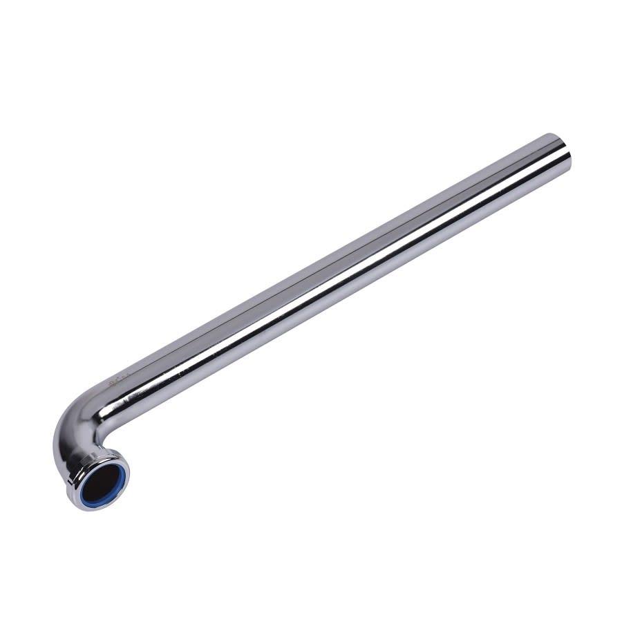 Tubular Waste Arm, 1-1/2 in, Tube x Slip Joint, 20 ga, Chrome - cd3ab6thincffrrmm2du@2x.jpg