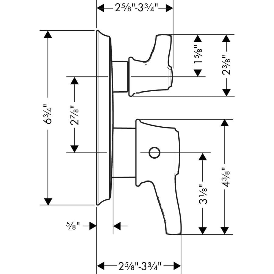 Ecostat Classic Thermostatic Valve Trim with Integrated Volume Control and Diverter for 2 Distinct Functions - Less Rough In - cddqirb3k8ktoy7jtwcp@2x.jpg
