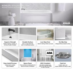 Villager Collection 60" Three Wall Alcove Cast Iron Three Wall Alcove Soaking Bath Tub with Left Hand Drain - cdv9sto5ukudmky5zyu9@2x.jpg