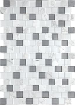 Perfit Mosaix White Carrara & Glass Brick 1X1 Polished - cexeylwbu8vgohukcgwn@2x.jpg