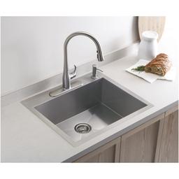 Vault 25" Single Basin Top-Mount/Under-Mount 18-Gauge Stainless Steel Kitchen Sink with SilentShield - cezlcfvluzbazvnu3onb@2x.jpg