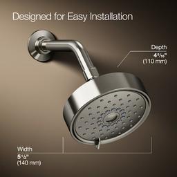 Purist 2.5 GPM Multi Function Shower Head with MasterClean and Katalyst Air-Induction Spray Technology - cfiuq4qcbxki6h0w53zu@2x.jpg