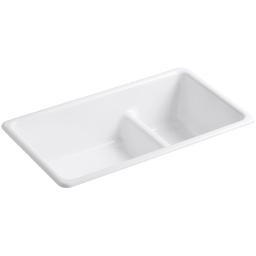 Iron/Tones 33" Undermount Smart Divide Double Basin Enameled Cast Iron Kitchen Sink - cfvtn5pqxnlsod9rfisv_800x500@2x.jpg