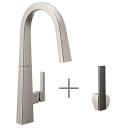 Nio 1.5 GPM Deck Mounted Pull Down Kitchen Faucet with Power Clean, Duralock, Duralast, and Reflex Technology - cfxclsqp1hukjmqmkluq@2x.jpg