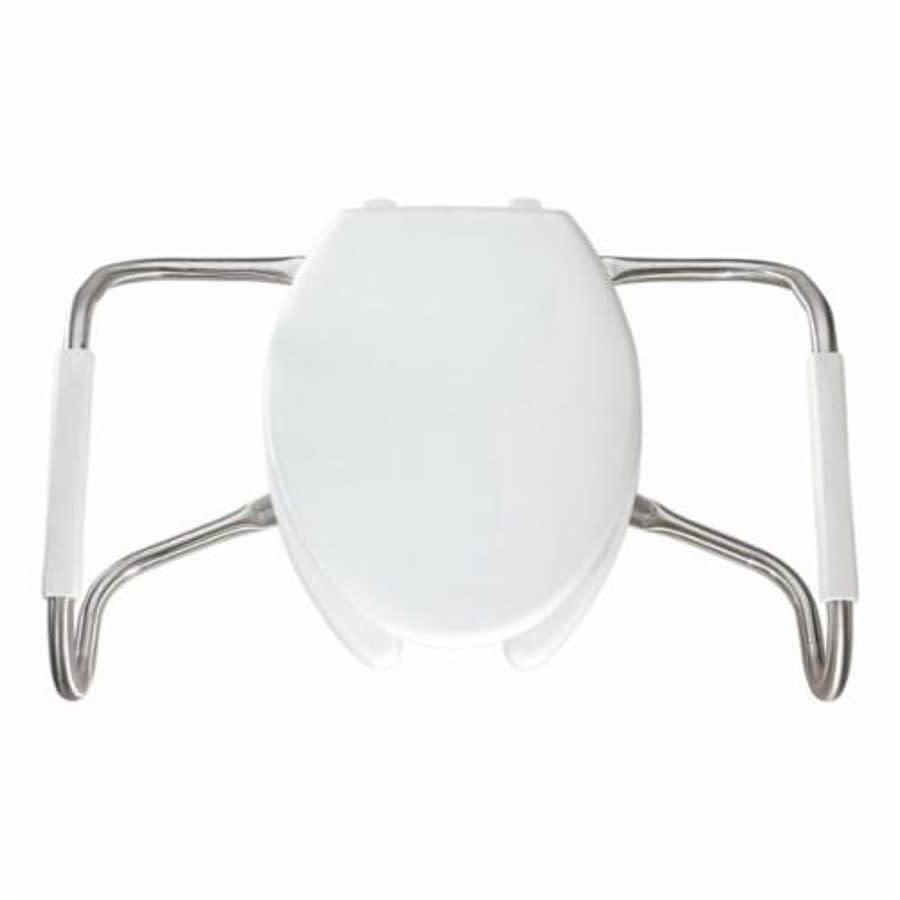 Toilet Seat, Elongated Bowl, Open Front, Less Cover, Plastic, White - chqxrdkqsvxozkzw2iaq@2x.jpg