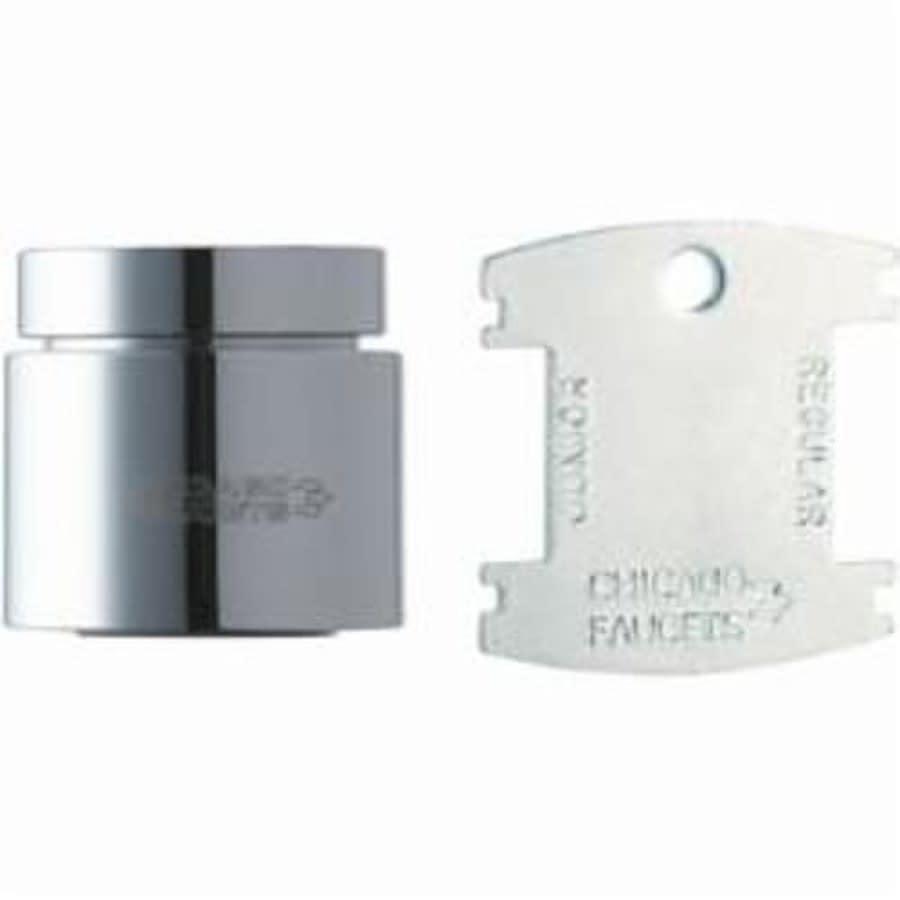 Pressure Compensating Outlet, 1.5 gpm, Female Thread, Non-Aerated Laminar Stream, Polished Chrome - cj9rlm4nenljcrvcrg5a_800x500@2x.jpg