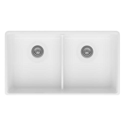 Etre 35-3/4" Farmhouse, Undermount Double Basin Fireclay Kitchen Sink with Basin Rack, and Basket Strainer - cjhbhwhswh1dvj0ydzls_x500.jpg