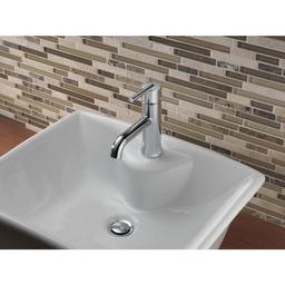 Trinsic Single Hole Bathroom Faucet with Optional Base Plate - Less Drain Assembly - cjjpusww3dews23ywg81_x500.jpg