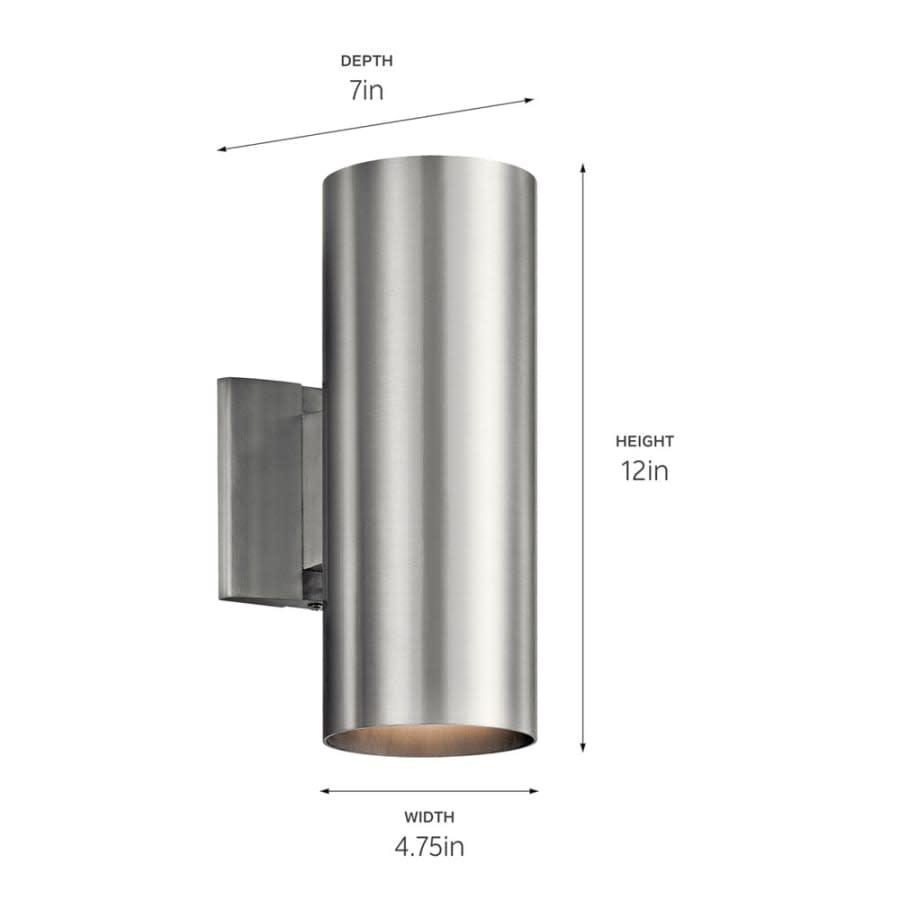 Cylinder 2 Light 12" Tall Outdoor Wall Sconce - cjjssvkbnc3ugimqpgpk@2x.jpg