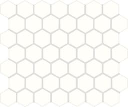 Unglazed Mosaics Ice White Hexagon 1X1 Matte - cjqcl0jmgvcjsuoyjam4@2x.jpg