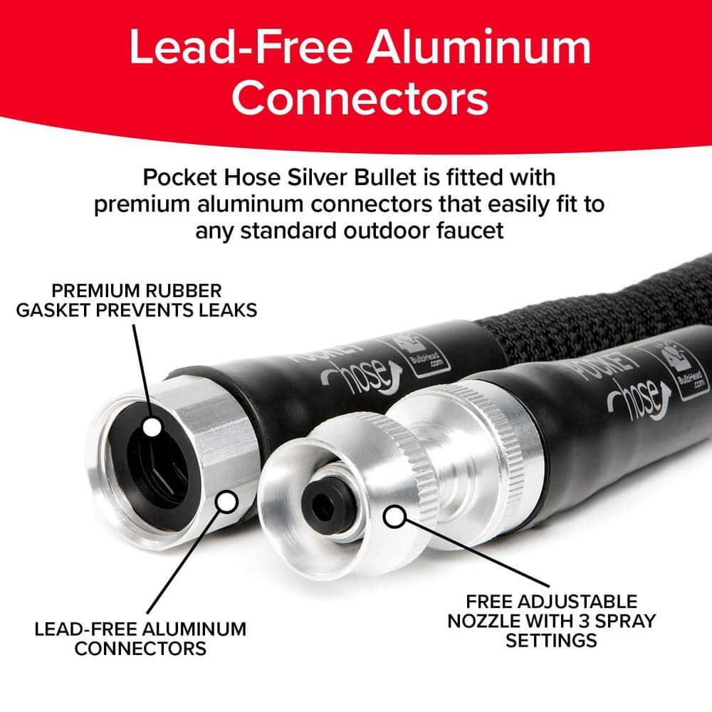 Silver Bullet 3/4 in. Dia x 100 ft. Lightweight Kink-Free Expandable Water Garden Hose - ck7zzv2wkkxogcyyofm0@2x.jpg