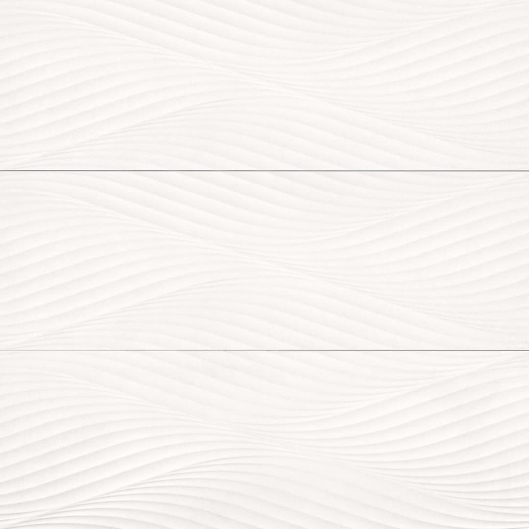 Donna 13" x 40" Matte Wave Deco Ceramic Tile in White - cknoghnmhfwsmspnrltx@2x.jpg
